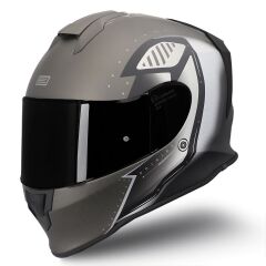 Origine Dinamo Evo Bunker Siyah-Beyaz-Antrasit Kask Siyah Camlı L