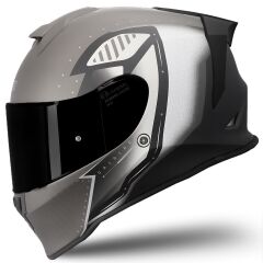 Origine Dinamo Evo Bunker Siyah-Beyaz-Antrasit Kask Siyah Camlı L