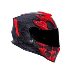 Origine Dinamo Titan Siyah-Antrasit-Kırmızı Kask Siyah Camlı XS