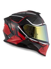 Origine Dinamo Never Broken Siyah-Kırmızı Kask Sarı Camlı XL