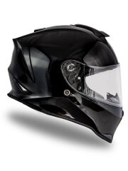 Origine Dinamo Evo Parlak Siyah Kask Şeffaf Camlı XS