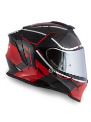 Origine Dinamo Never Broken Siyah-Kırmızı Kask Gri Camlı XS