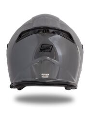 Origine Palio 2.0 Nardo Gri Güneş Vizörlü Açık Kask Siyah Camlı XS