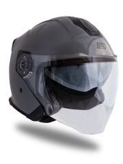 Origine Palio 2.0 Nardo Gri Güneş Vizörlü Açık Kask Şeffaf Camlı XS