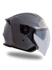 Origine Palio 2.0 Nardo Gri Güneş Vizörlü Açık Kask Şeffaf Camlı XL