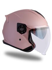 Origine Palio 2.0 Rose Gold (Pembe) Güneş Vizörlü Açık Kask Şeffaf Camlı M