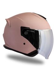 Origine Palio 2.0 Rose Gold (Pembe) Güneş Vizörlü Açık Kask Gri Camlı XL