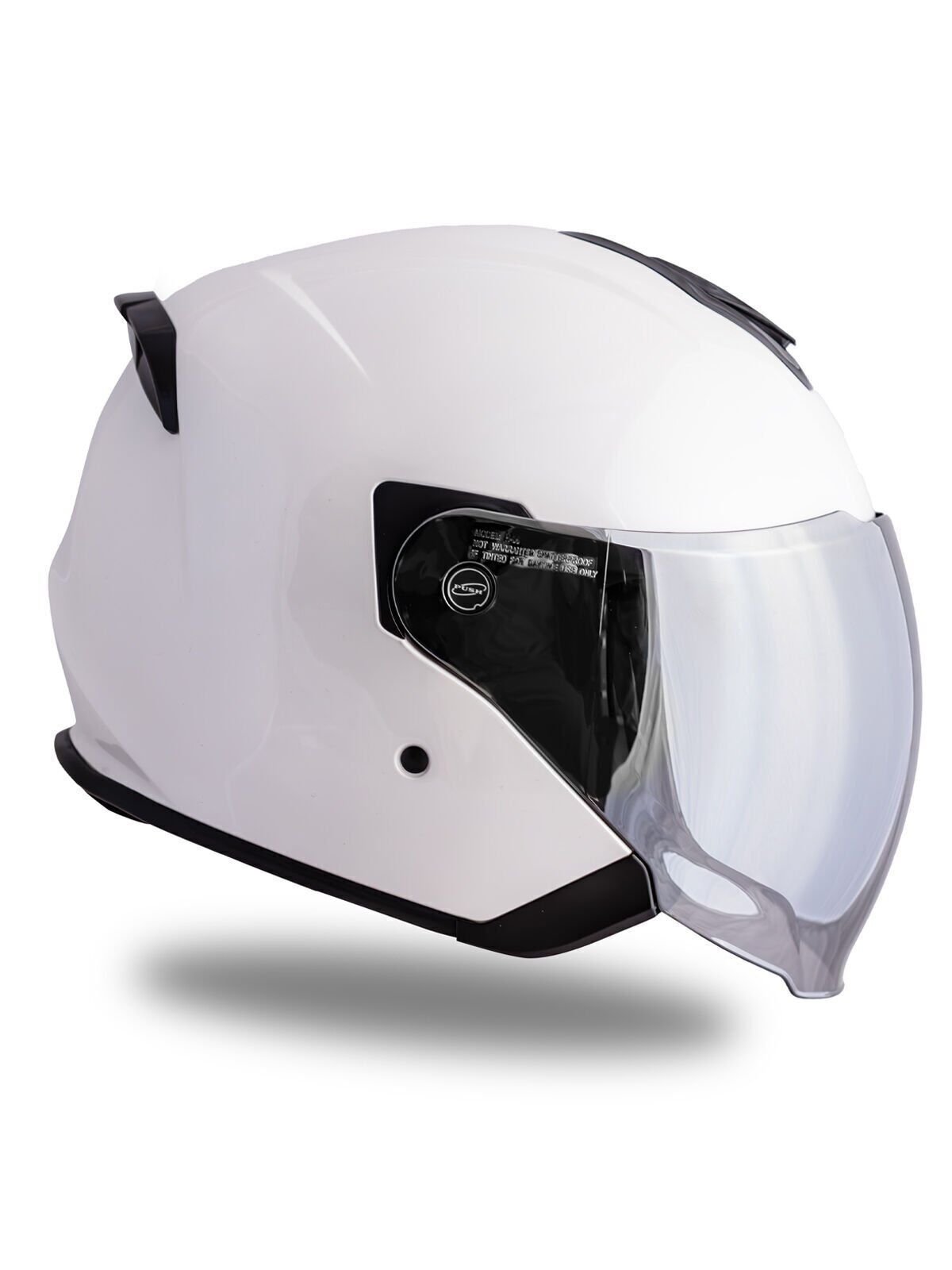 Origine Palio 2.0 Beyaz Güneş Vizörlü Açık Kask Gri Camlı 2XL