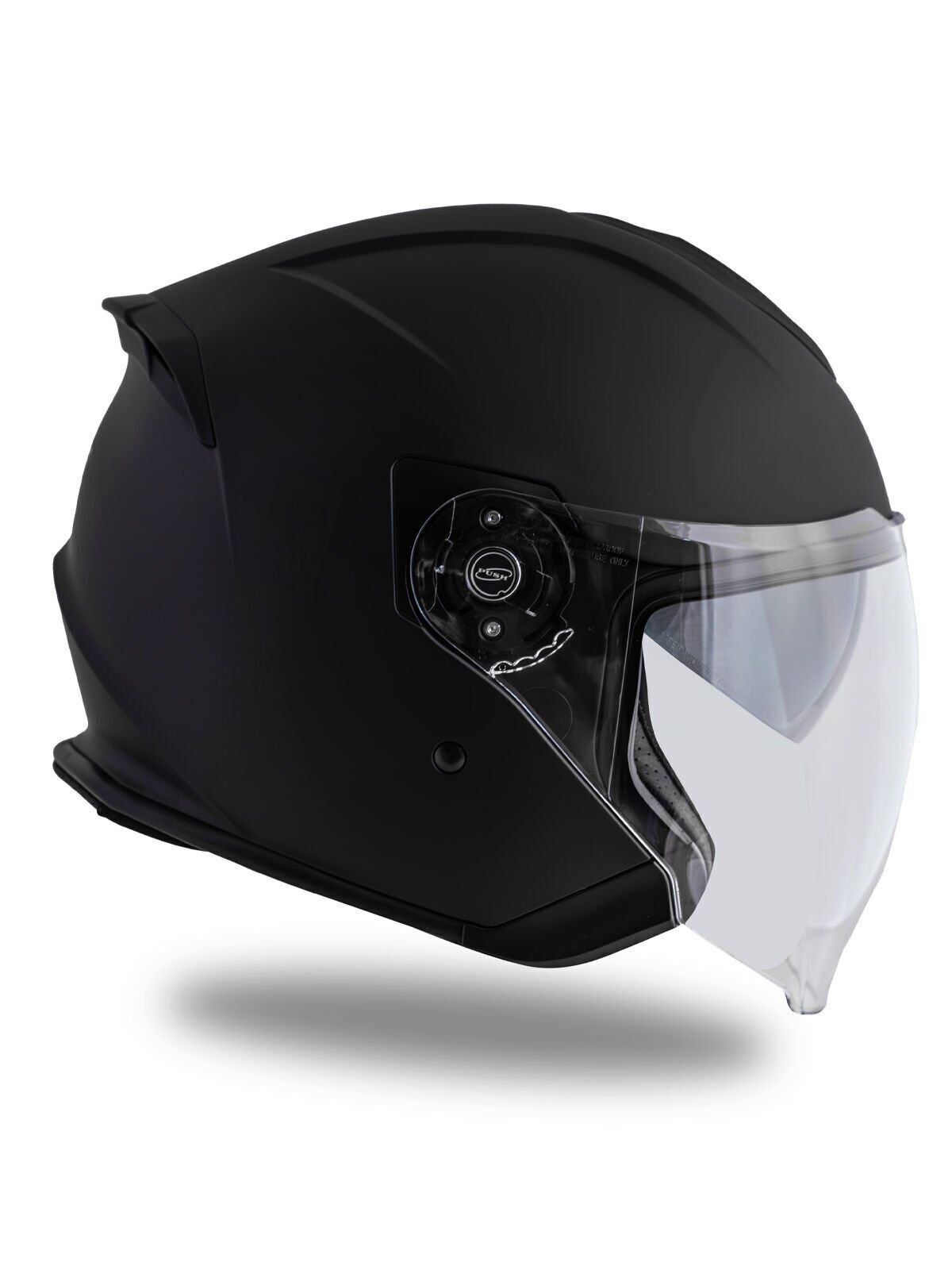 Origine Palio 2.0 Mat Siyah Güneş Vizörlü Açık Kask Şeffaf Camlı 2XL