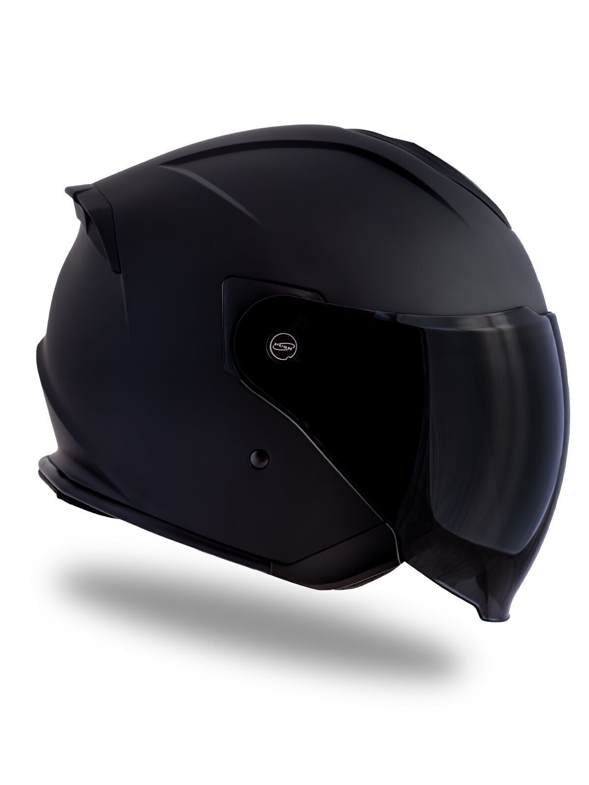 Origine Palio 2.0 Mat Siyah Güneş Vizörlü Açık Kask Siyah Camlı 2XL