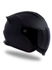 Origine Palio 2.0 Mat Siyah Güneş Vizörlü Açık Kask Siyah Camlı 2XL