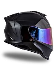 Origine Dinamo Evo Parlak Siyah Kask Gökkuşağı Camlı