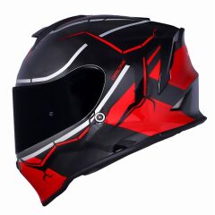 Origine Dinamo Never Broken Siyah-Kırmızı Kask Siyah Camlı