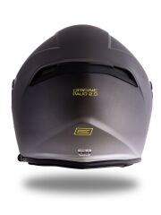 Origine Palio 2.0 DeepSky Mat Siyah-Mat Titanium Güneş Vizörlü Açık Kask Gri Camlı L