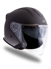 Origine Palio 2.0 DeepSky Mat Siyah-Mat Titanium Güneş Vizörlü Açık Kask Şeffaf Camlı 2XL