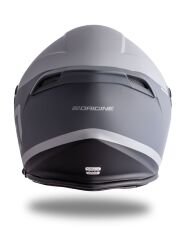 Origine Palio 2.0 Scout Mat Titanyum-Siyah Güneş Vizörlü Açık Kask Şeffaf Camlı XL