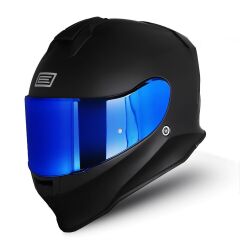 Origine Dinamo Evo Mat Siyah Kask Mavi Camlı