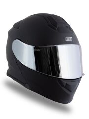 Origine Delta BT Mat Siyah Çene Açılır Kask (Intercomlu-Bluetoothlu Kask) Gri Camlı