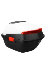 Endro Cornier Motosiklet Arka Çanta 33 L Parlak Beyaz
