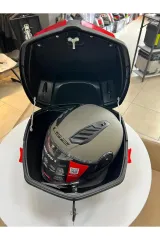 Endro Cornier Motosiklet Arka Çanta 33 L Parlak Beyaz