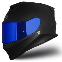 Origine Dinamo Evo Mat Siyah Kask Mavi Camlı S