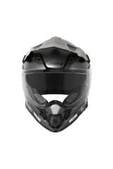 Just1 J34 Pro Tour Mat Siyah-Titanium Güneş Vizörlü Cross Kask