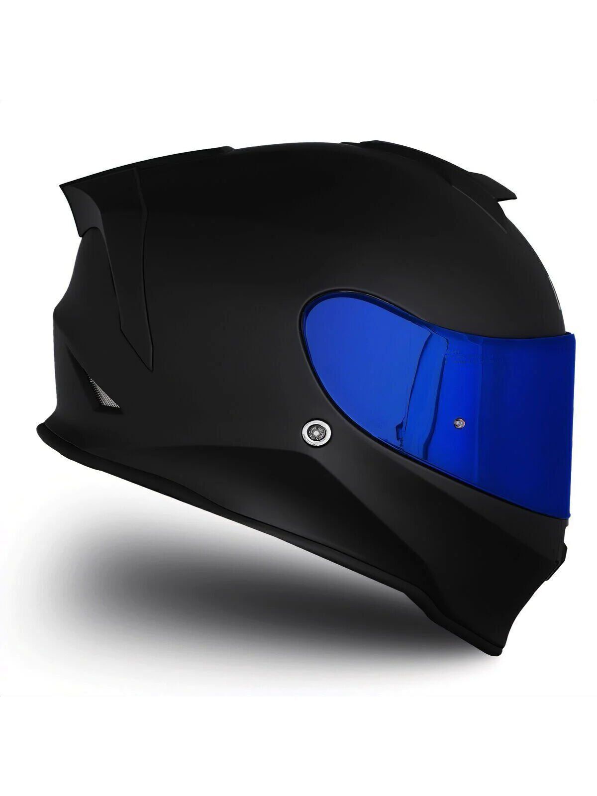 Origine Dinamo Evo Mat Siyah Kask Mavi Camlı 2XL