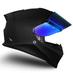 Origine Dinamo Evo Mat Siyah Kask Gökkuşağı Camlı L