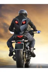 Endro Led Gözlü Motorcu Sırt Çantası