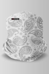 Endro White Vibe Motorcu Buff Maske Outdoor Boyunluk Unisex Bandana