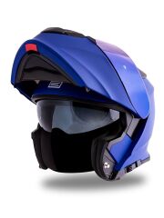 Origine Delta Basic Mat Mavi Çene Açılır Kask Mavi Camlı M