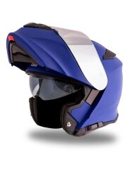 Origine Delta Basic Mat Mavi Çene Açılır Kask Gri Camlı XL