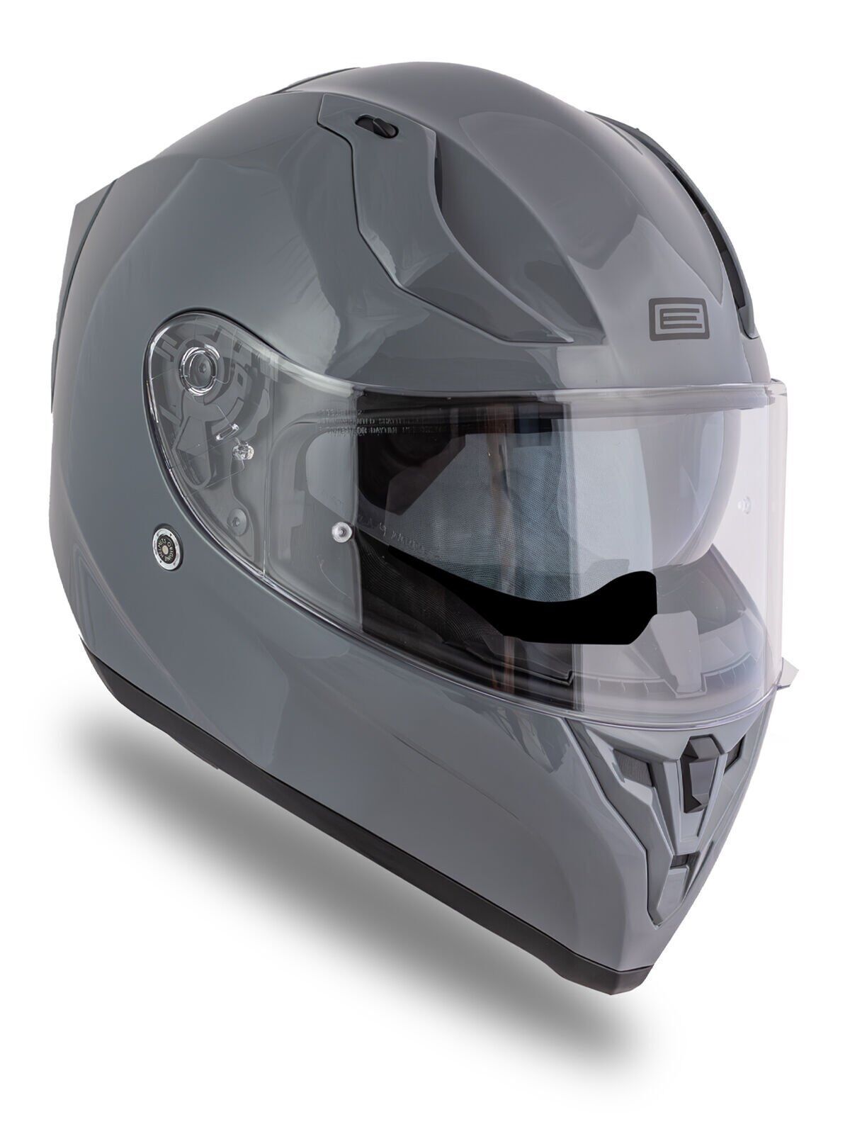 Origine Strada Nardo Gri Güneş Vizörlü Kask Şeffaf Camlı 2XL