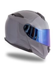 Origine Delta Basic Nardo Gri Güneş Vizörlü Çene Açılır Kask Gökkuşağı Camlı M