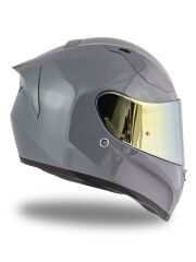 Origine Strada Nardo Gri Güneş Vizörlü Kask Sarı Camlı 2XL