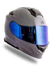 Origine Delta Basic Nardo Gri Güneş Vizörlü Çene Açılır Kask Gökkuşağı Camlı 2XL