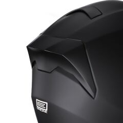 Origine Strada Mat Siyah Güneş Vizörlü Kask Şeffaf Camlı S