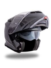 Origine Delta Basic Nardo Gri Güneş Vizörlü Çene Açılır Kask Şeffaf Camlı XL