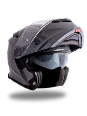 Origine Delta Basic Nardo Gri Güneş Vizörlü Çene Açılır Kask Şeffaf Camlı 2XL