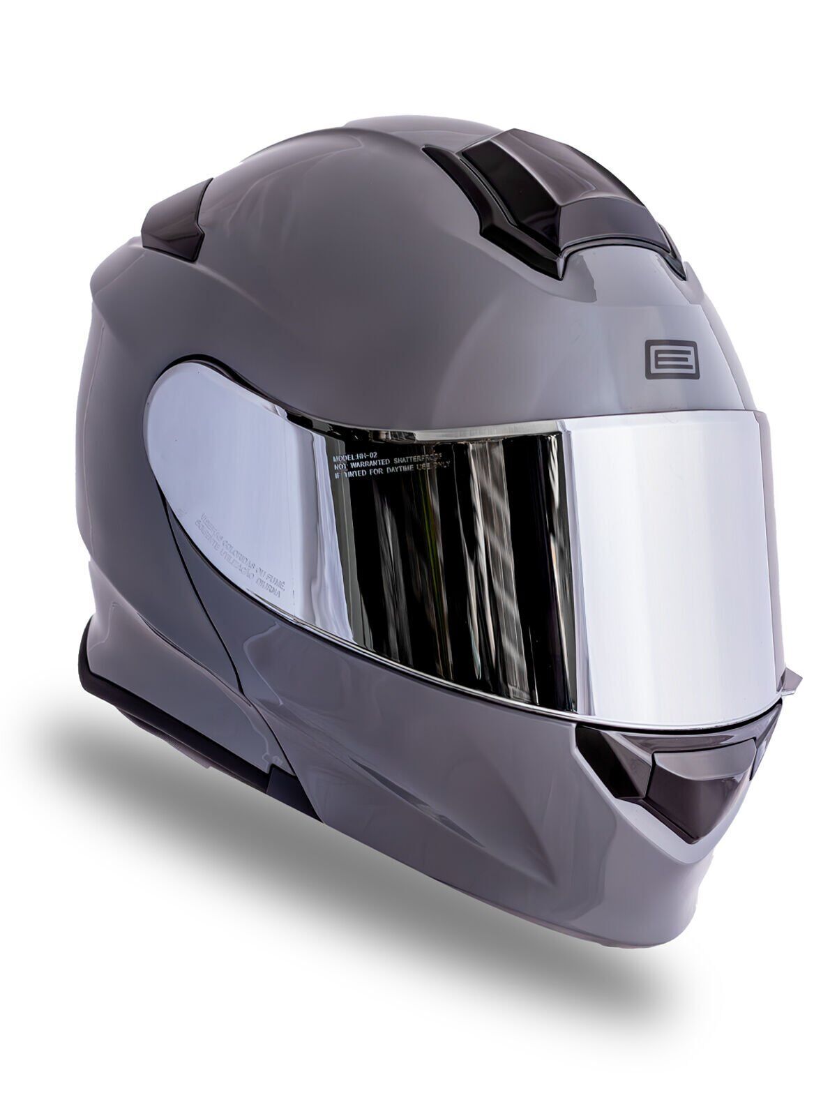 Origine Delta Basic Nardo Gri Güneş Vizörlü Çene Açılır Kask Gri Camlı S