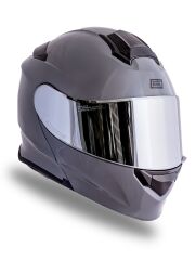 Origine Delta Basic Nardo Gri Güneş Vizörlü Çene Açılır Kask Gri Camlı XL