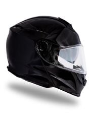 Origine Delta Basic Parlak Siyah Çene Açılır Kask Şeffaf Camlı S