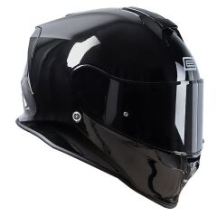 Origine Dinamo Parlak Siyah Kask Siyah Camlı XS