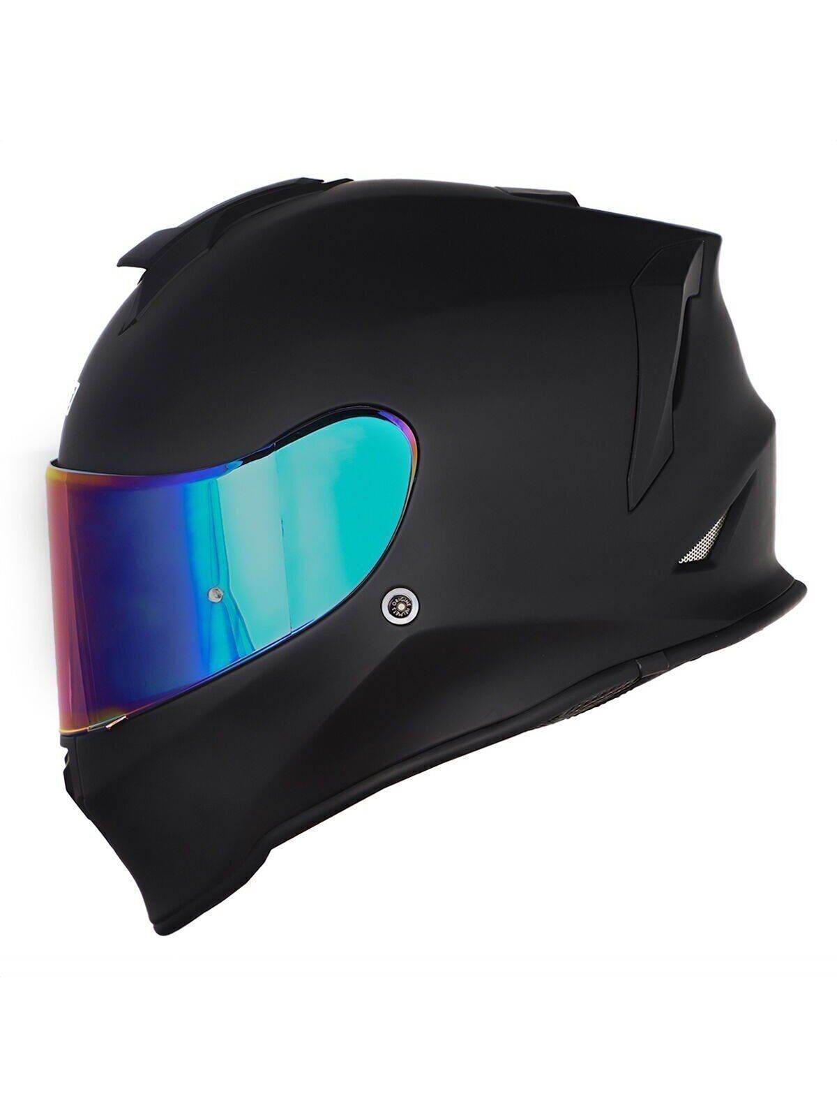 Origine Dinamo Mat Siyah Kask Gökkuşağı Camlı 2XL