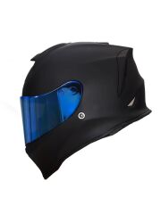 Origine Dinamo Mat Siyah Kask Mavi Camlı 2XL