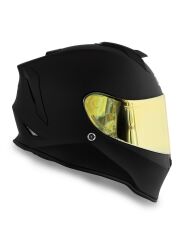 Origine Dinamo Mat Siyah Kask Sarı Camlı XS