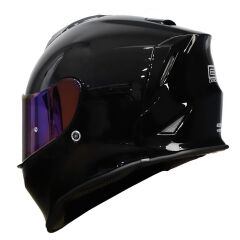 Origine Dinamo Parlak Siyah Kask Gökkuşağı Camlı XL