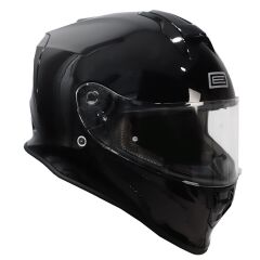 Origine Dinamo Parlak Siyah Kask Şeffaf Camlı XS