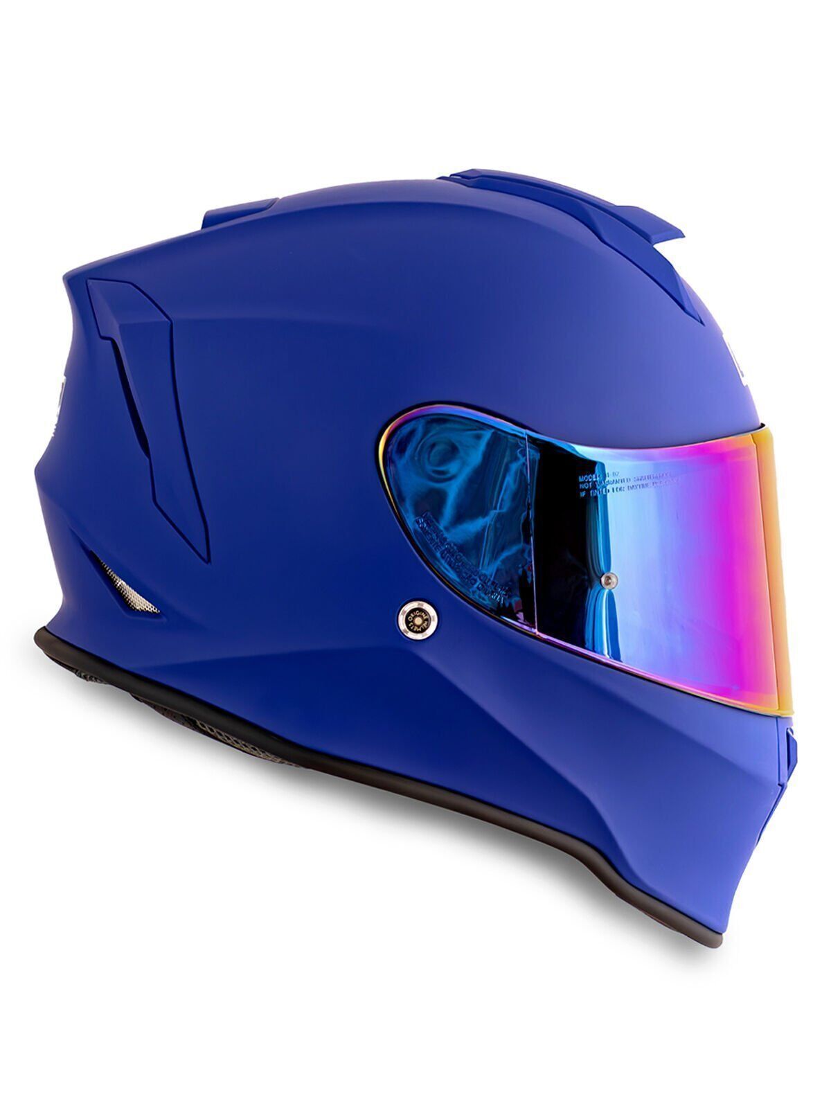 Origine Dinamo Mat Mavi Kask Gökkuşağı Camlı XS