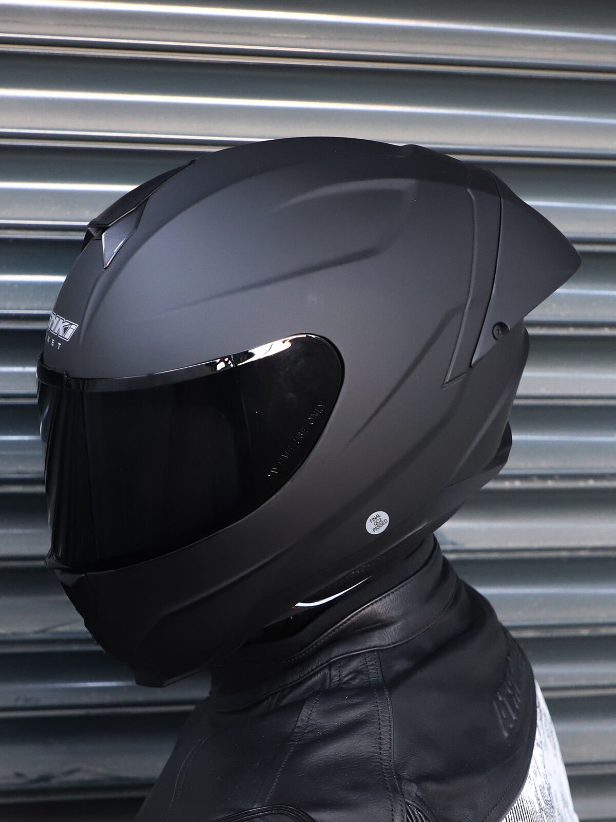 Nenki Encore Speed Mat Siyah Kask Siyah Camlı